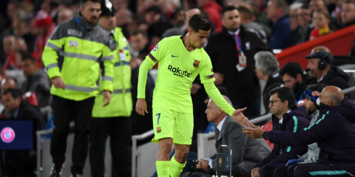 Philippe Coutinho keen on two-year Liverpool loan deal