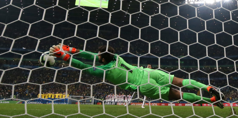 Liverpool’s Alisson Becker puts Brazil into semi-finals of Copa America