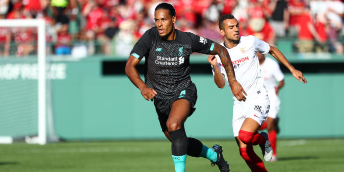 Virgil van Dijk delighted to be named on FIFA 20 cover