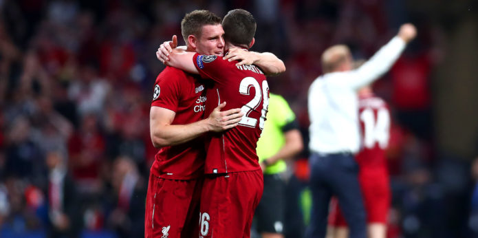 These Liverpool fans react to Robertson and Milner’s brilliant new video