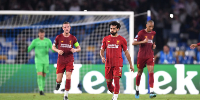 Liverpool fans furious with VAR following Napoli defeat