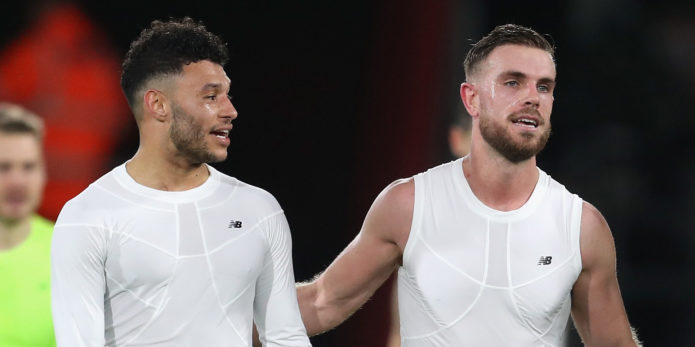 Henderson and Oxlade-Chamberlain React to 16 Year Old Hendo’s Skills Video