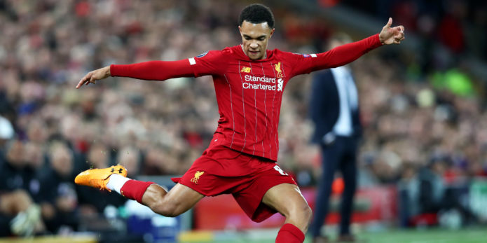Liverpool fans spot brilliant gesture mascot made before kick-off