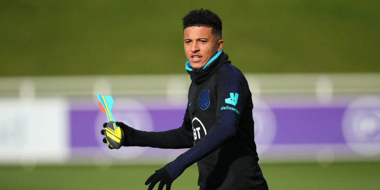 Liverpool fans want Sancho signed after brilliant training clip