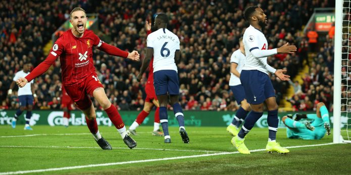 Liverpool fans react to Henderson’s equaliser