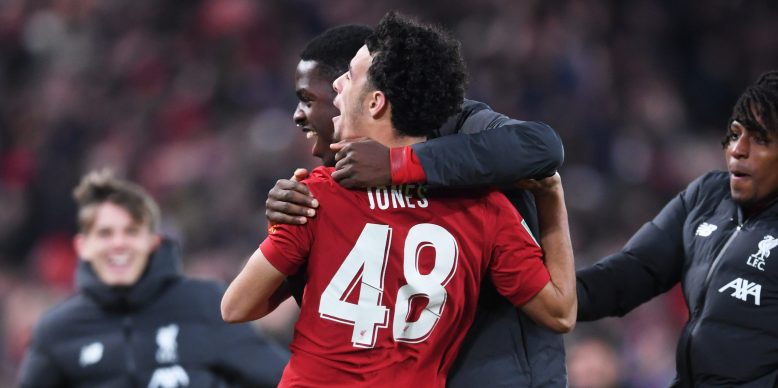 Liverpool fans react as Curtis Jones nets winning penalty in 10 goal thriller
