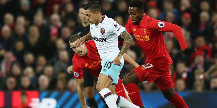 Lanzini interest over for Liverpool
