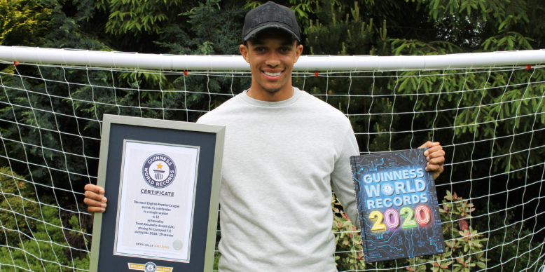 Trent Alexander-Arnold makes it into Guinness World Records 2020