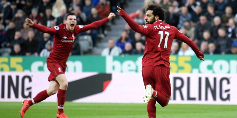 Andy Robertson and Mohamed Salah train ahead of Palace clash