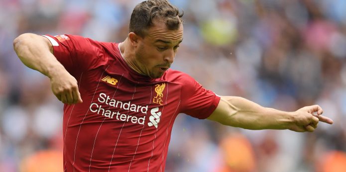 Xherdan Shaqiri returns to training after two-month lay-off