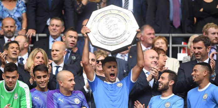 Man City star Rodri spotted training ahead of Liverpool clash