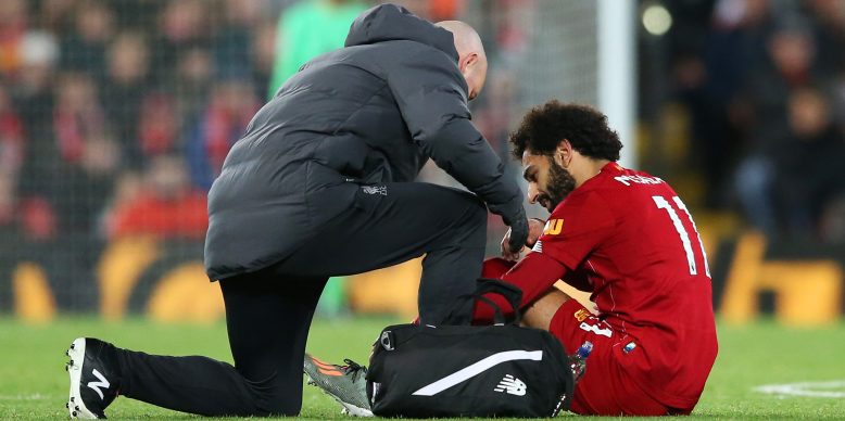 Salah posts image of ankle amid injury layoff fears