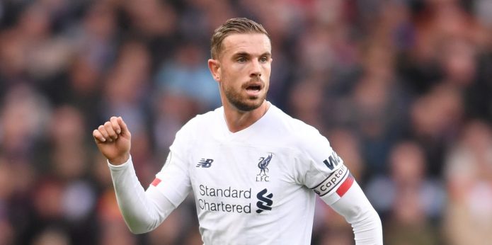 Liverpool fans praise Henderson following Manchester City display