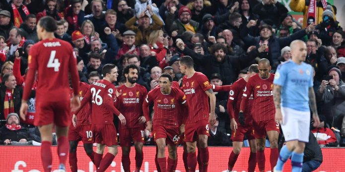 Liverpool fans react to beating Manchester City