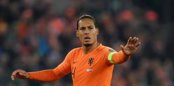 Concern for Liverpool as Van Dijk withdraws from Dutch squad