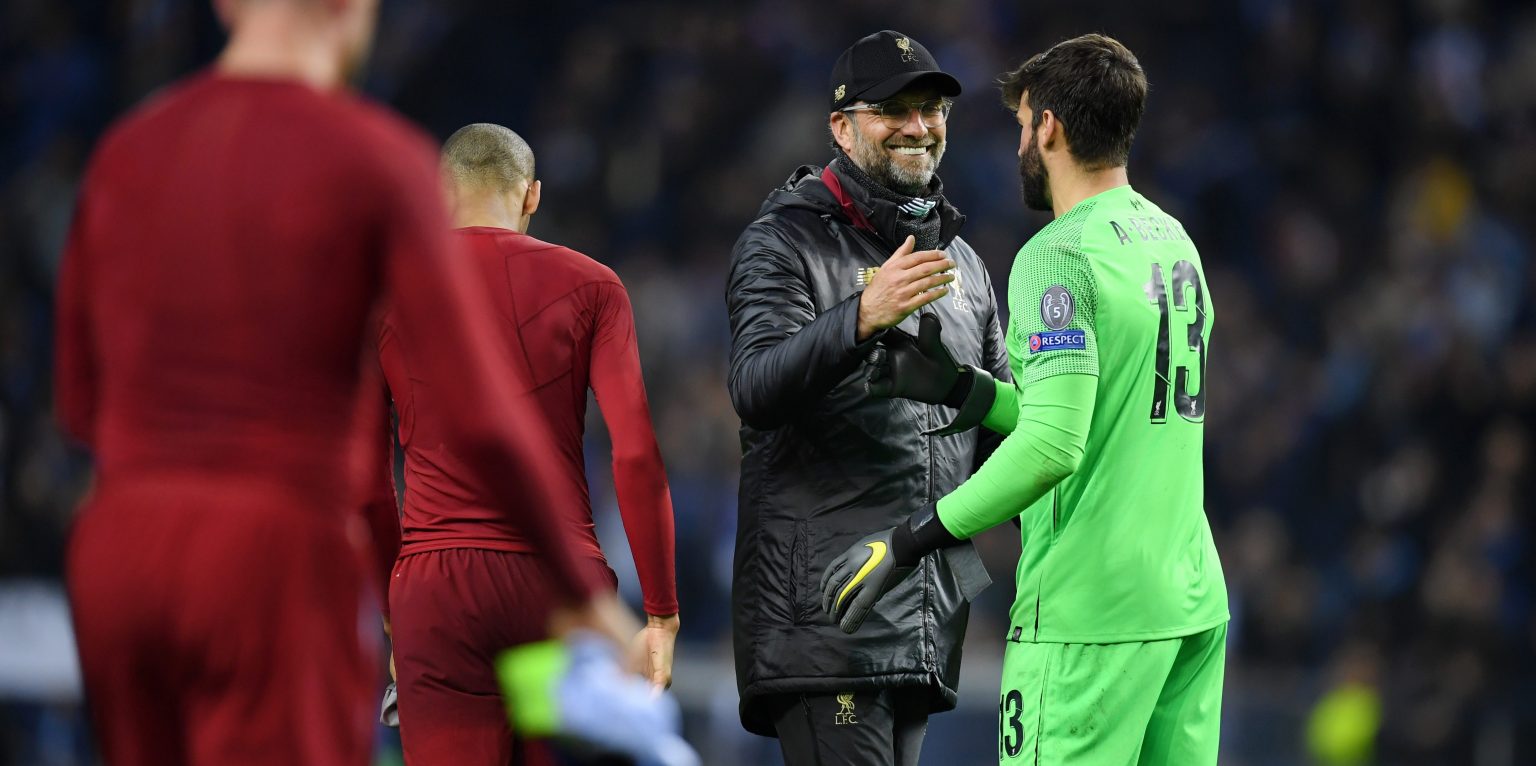 Klopp creates Alisson song and sings it during interview