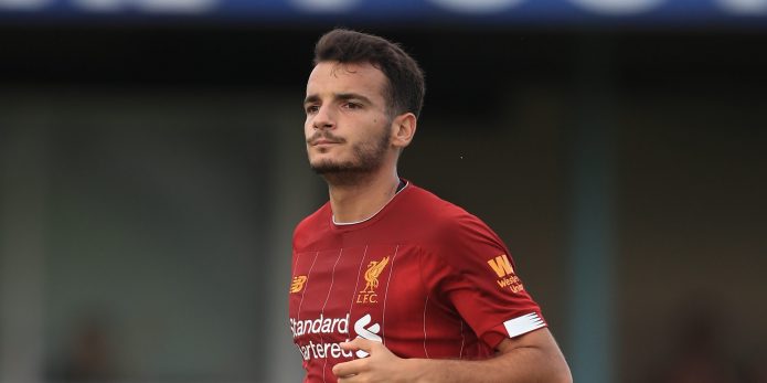 Chirivella set to captain Liverpool against Aston Villa