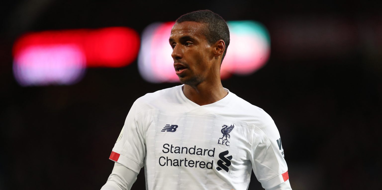 Liverpool expect Joel Matip to be out until 2020