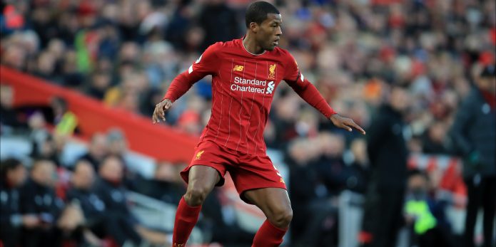 Georginio Wijnaldum ranked 26th in Ballon d’Or classification