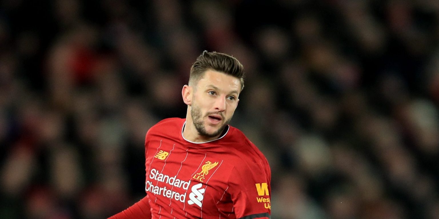 Lallana ruled out of Salzburg clash