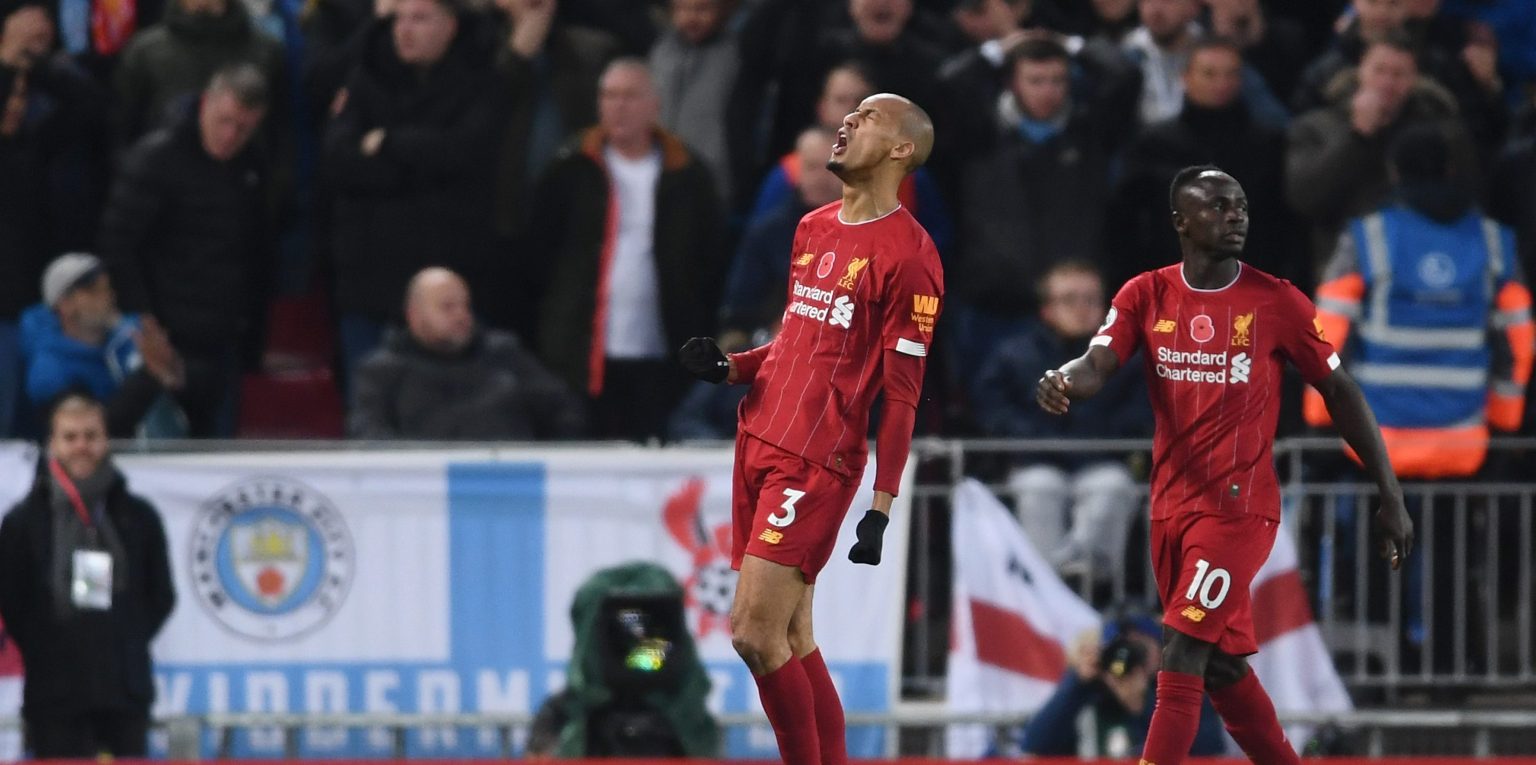 These Liverpool fans react to Fabinho’s strike being nominated for award