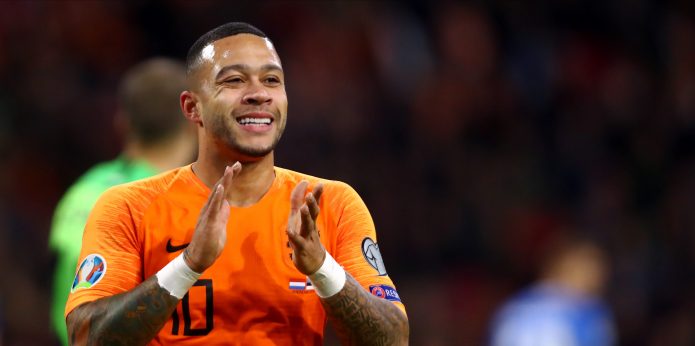 Liverpool and Spurs both showing an interest in Depay