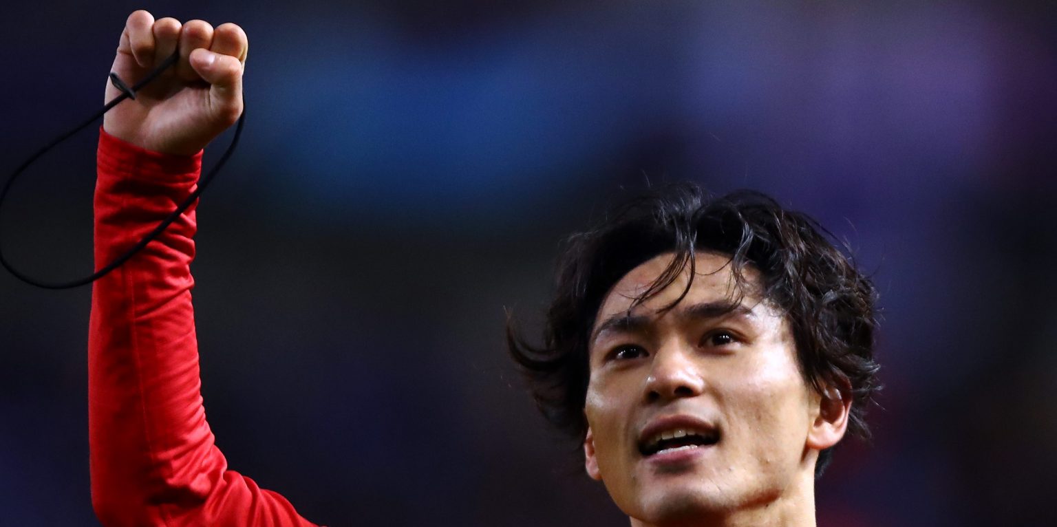 Minamino to wear the No.18 shirt for Liverpool