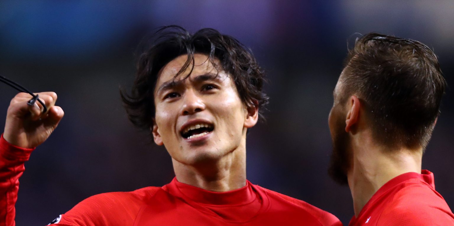 Liverpool fans are delighted as Minamino is linked with January move