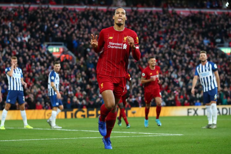 Liverpool FC v Brighton & Hove Albion - Premier League Clive Brunskill/Getty Images Sport