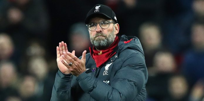 Liverpool fans react with Sadio Mane on the bench for Bournemouth clash