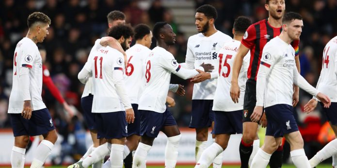 Liverpool Player Ratings: Bournemouth (A)