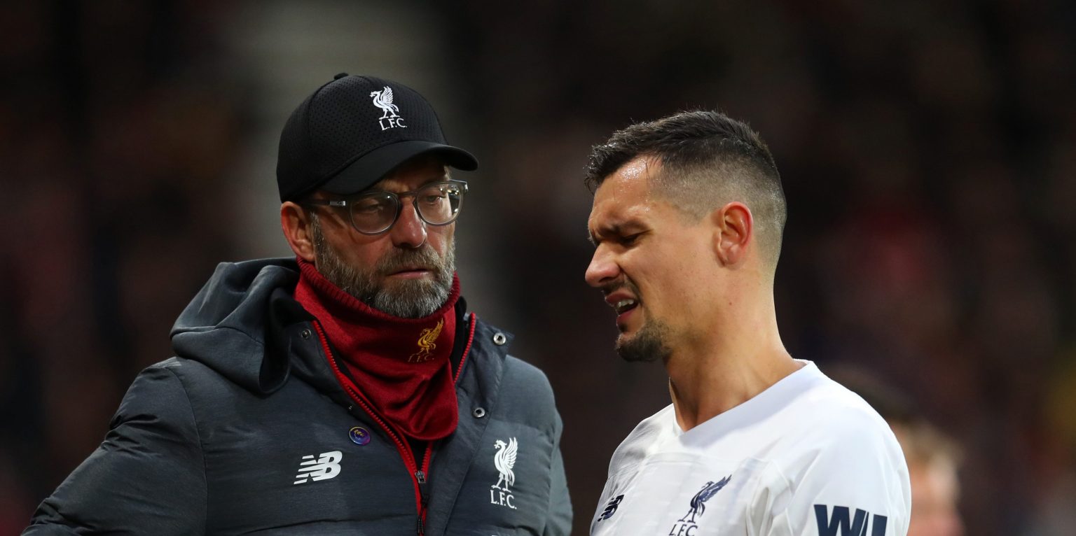 Lovren ruled out of Liverpool’s clash with Watford