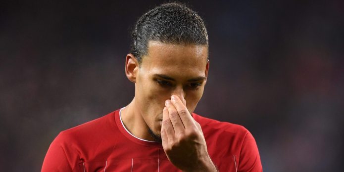 Report: Virgil van Dijk isn’t injured