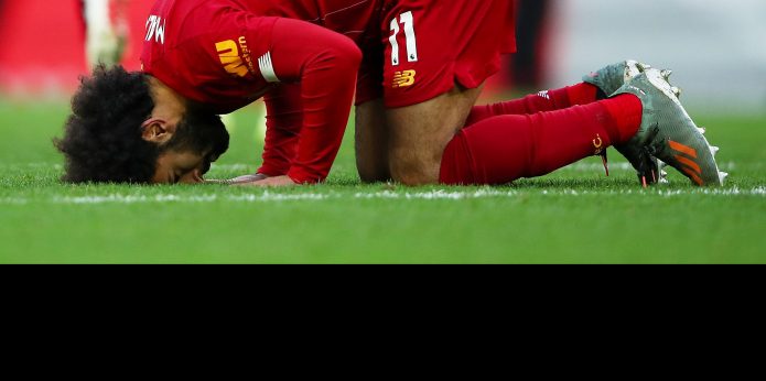 Liverpool fans react to impressive Salah goalscoring stat