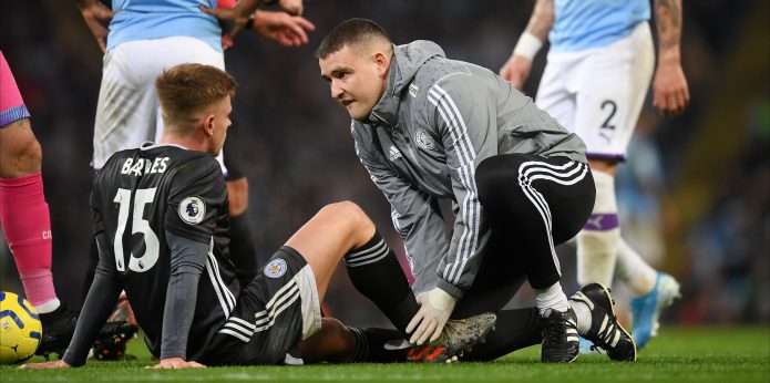 Fitness boost for Leicester as Barnes could be fit to face Liverpool