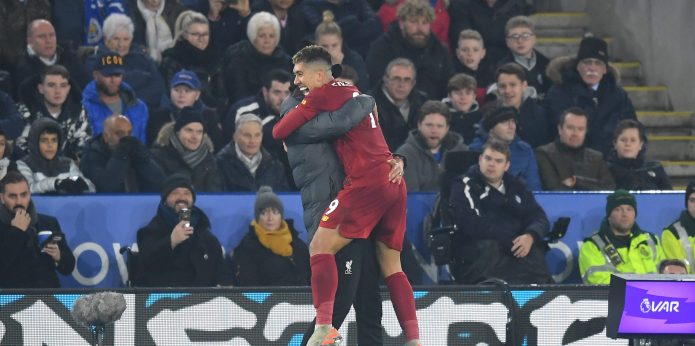 Liverpool fans react to Firmino’s second against Leicester