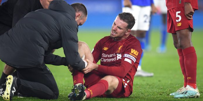 Jordan Henderson should be fit to face Wolves
