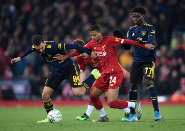 Liverpool FC v Arsenal FC - Carabao Cup Round of 16 Laurence Griffiths/Getty Images Sport