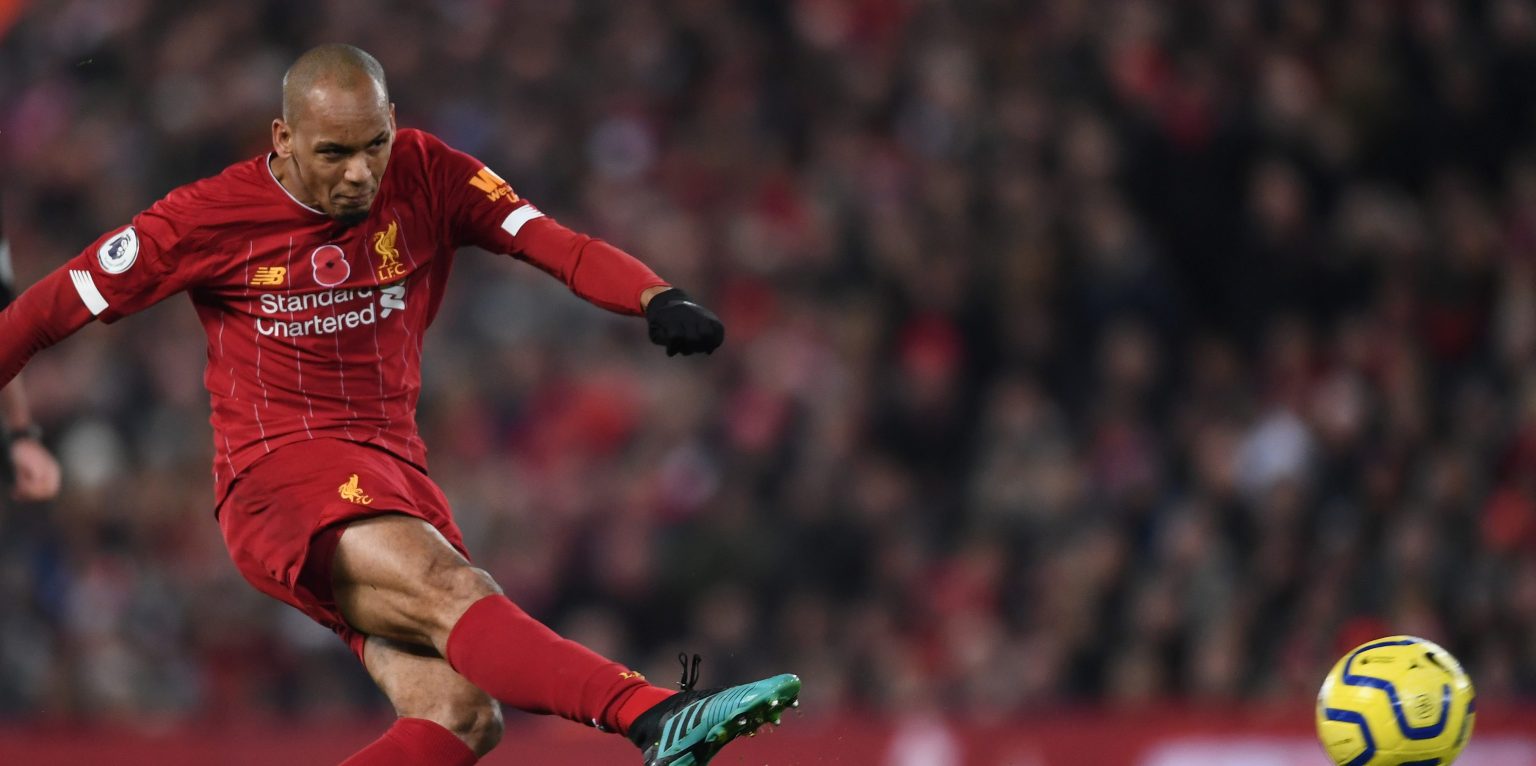Fabinho in contention to start against Man United