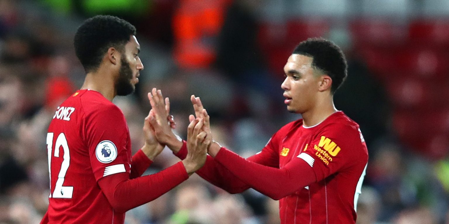 Alexander-Arnold hails ‘unbelievable’ Gomez and talks up Van Dijk partnership