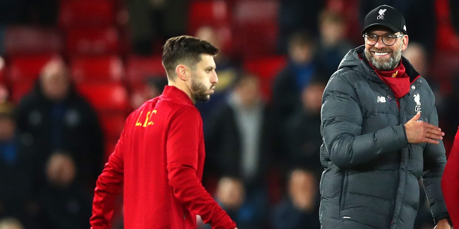 Lallana hails winning mentality Klopp has created