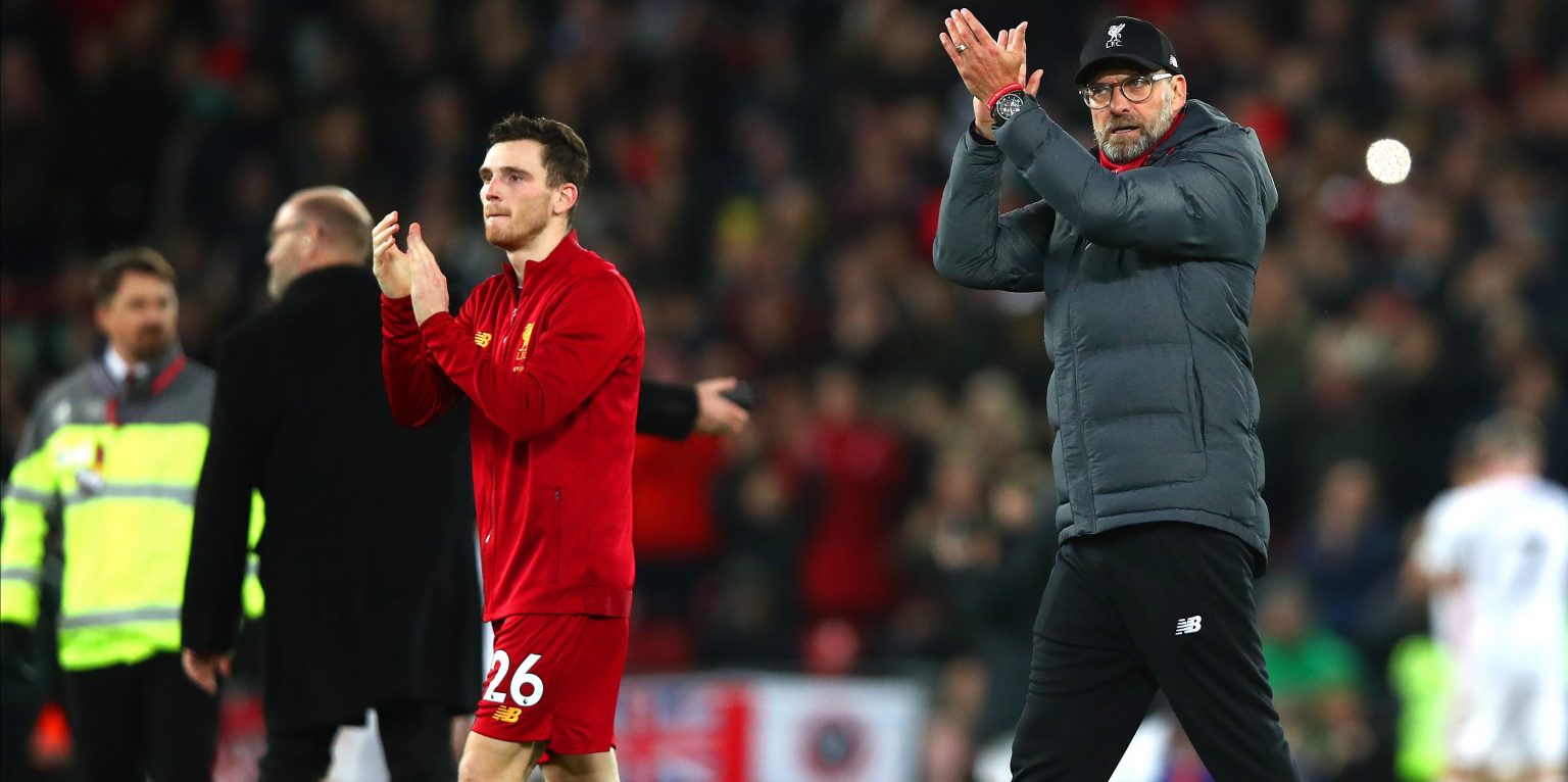 Liverpool fans love Sheffield Utd chant at Anfield