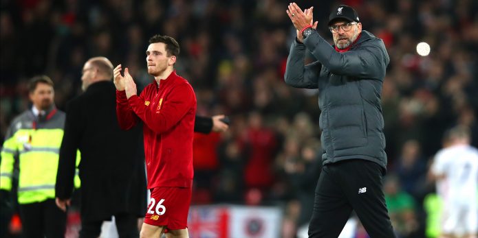 Liverpool fans love Sheffield Utd chant at Anfield