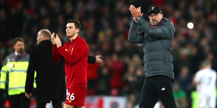 Liverpool are now just 13 wins away from Premier League glory