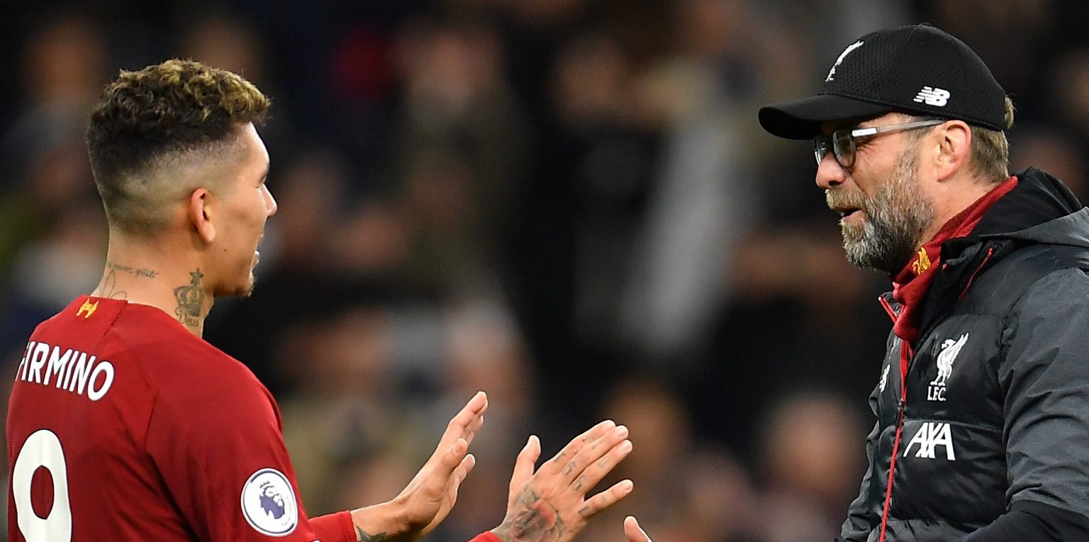 “He’s a great coach” – Firmino heaps praise on Klopp