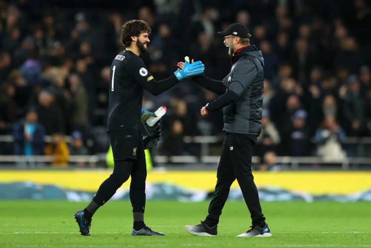 Tottenham Hotspur v Liverpool FC - Premier League Richard Heathcote/Getty Images Sport
