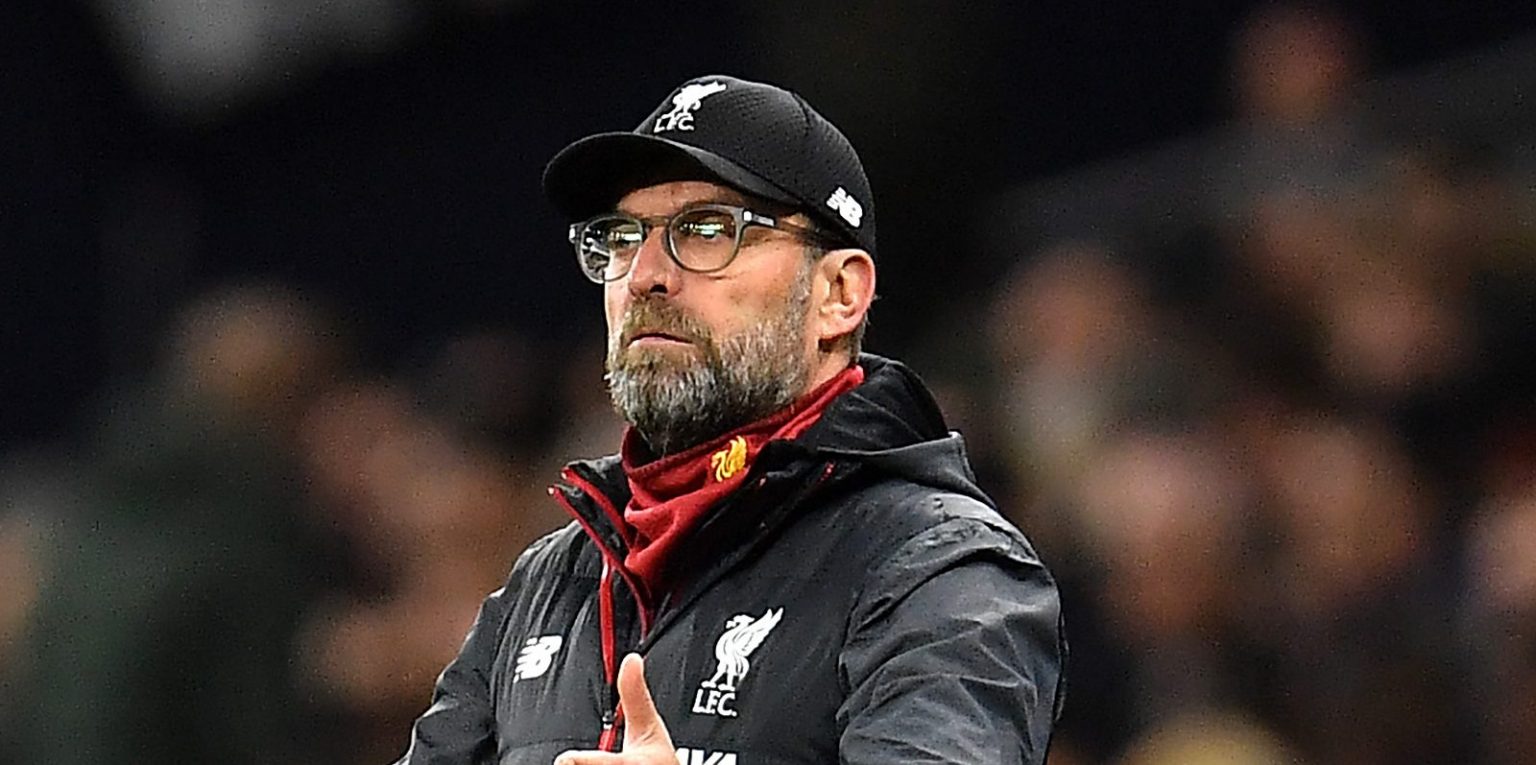 Klopp blames ‘rhythm break’ for Liverpool’s performance against Tottenham