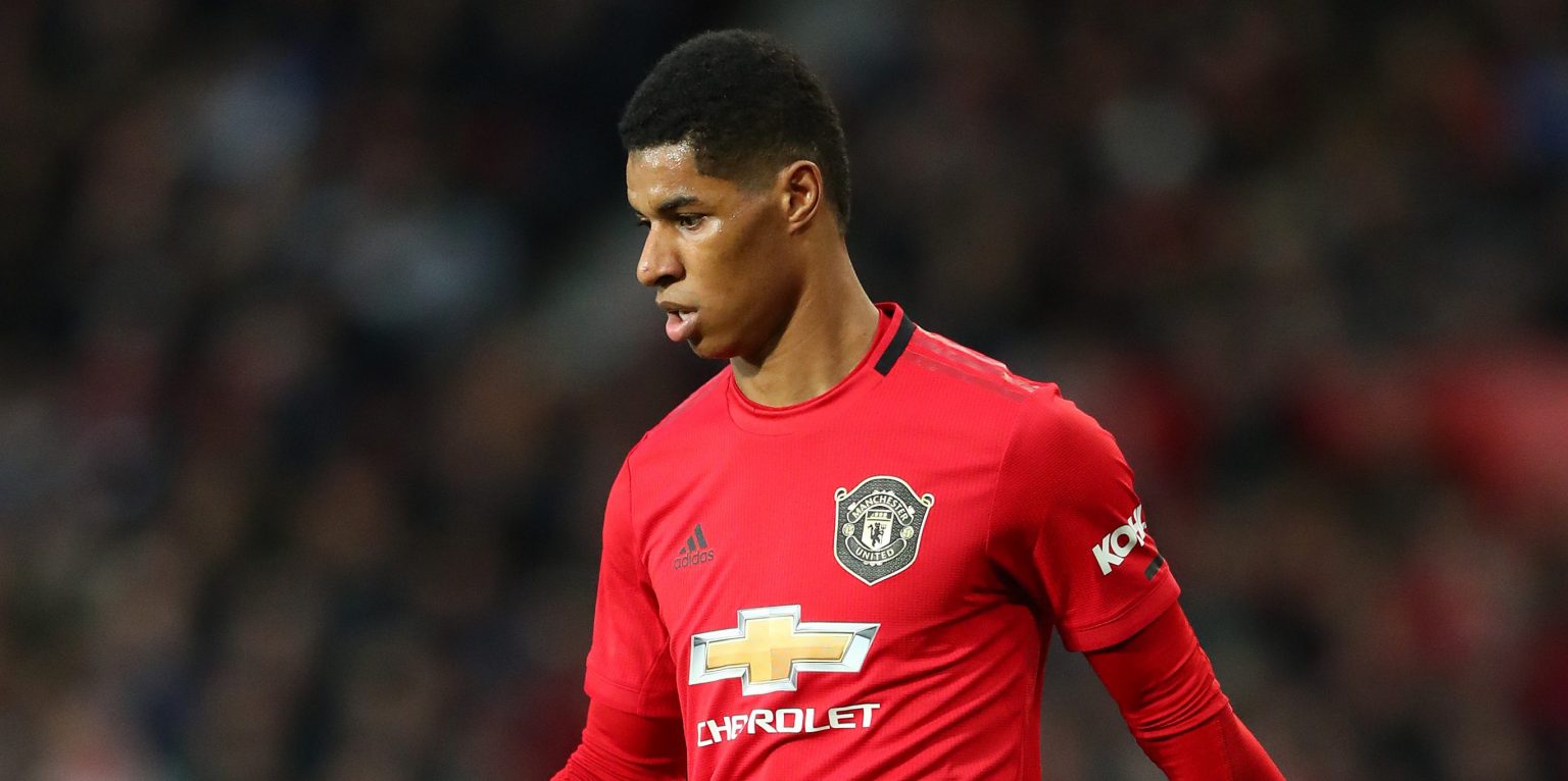 Marcus Rashford forced off for Man United ahead of Liverpool clash
