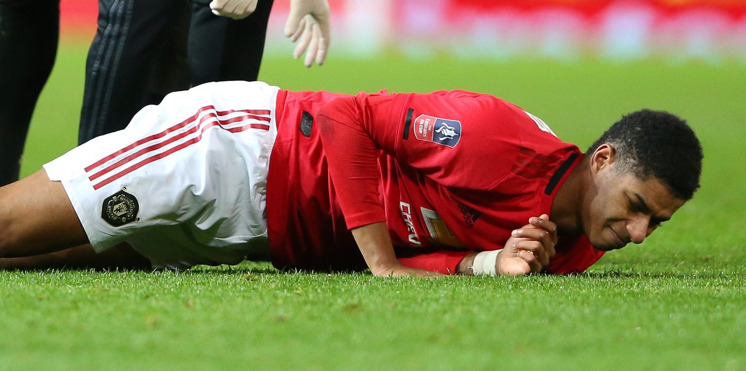 Rashford doubtful to face Liverpool as he isn’t seen with Man United squad