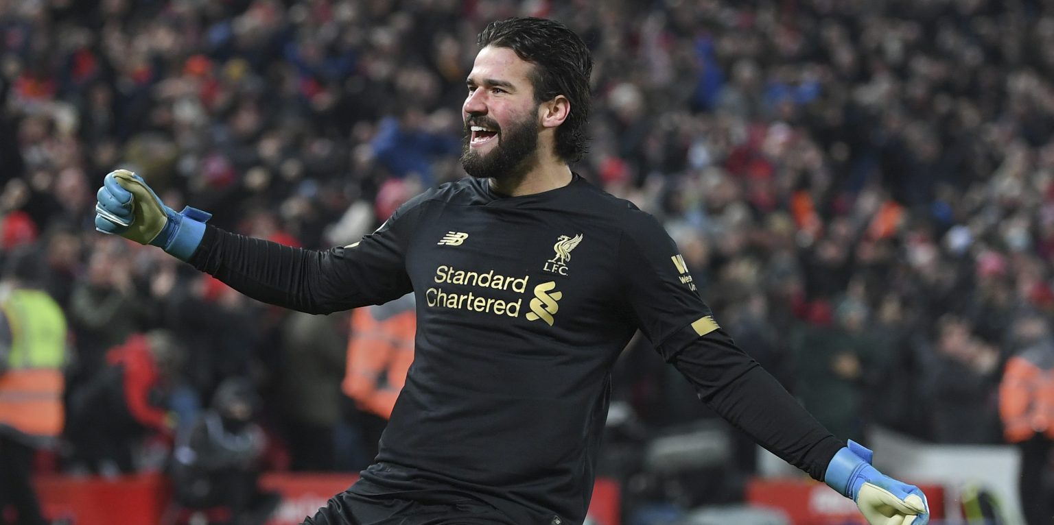 From Titanic to Baywatch – A roundup of the best Alisson celebration videos
